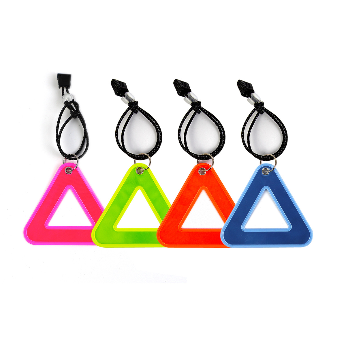 Commuting By Bike - Riding Reflective Warning Triangle Bicycle Saddle