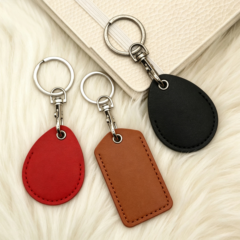 Leather Access Card Holder Key - огляд і ціна Chain Lock Combination