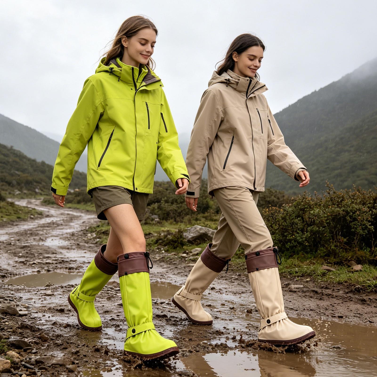 Rain Shoe Covers Zipper Reusab - огляд і ціна Cycling Commute In Rain