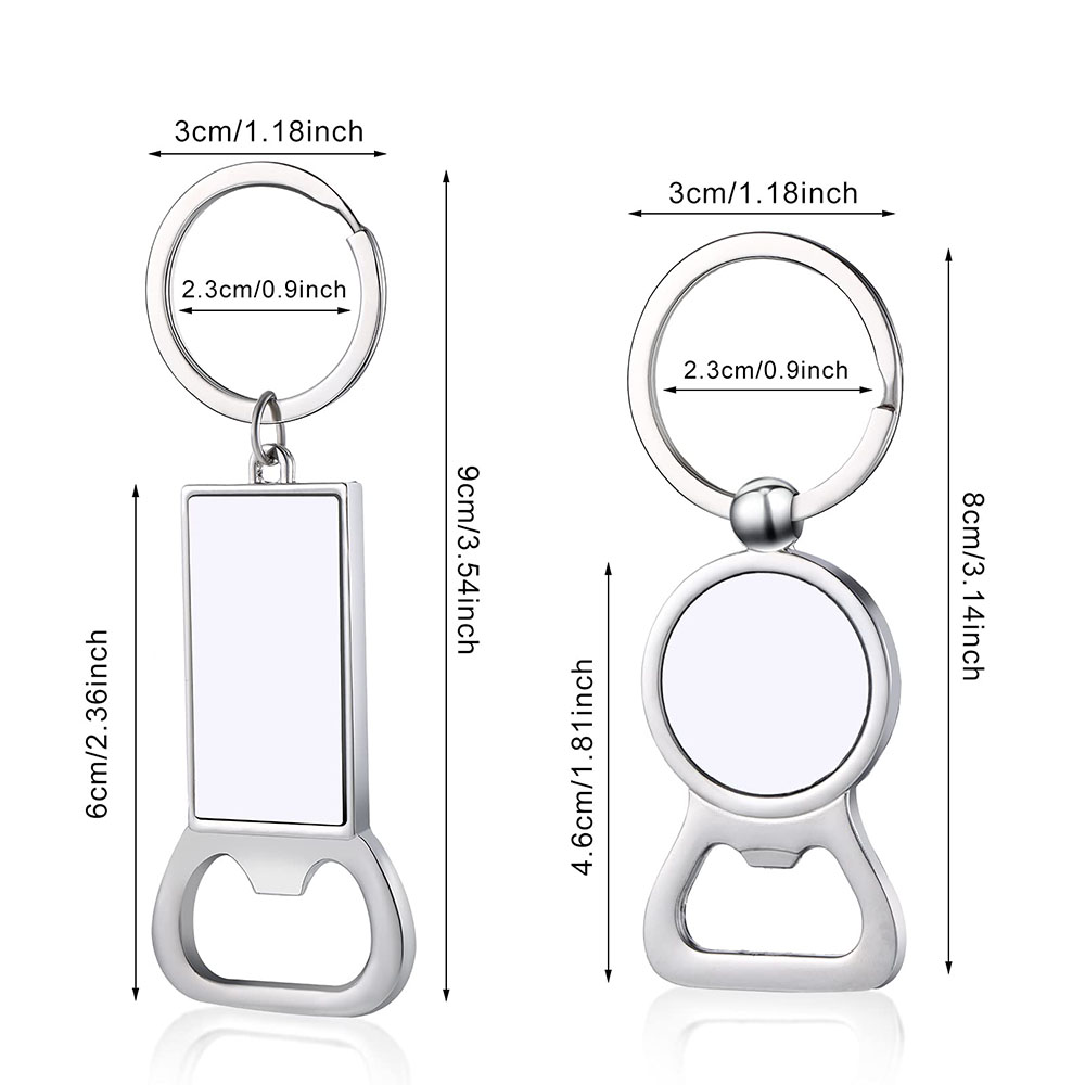 10pcs Sublimation Blank Keycha - огляд і ціна Chain Lock Combination