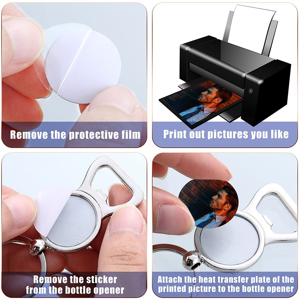 10pcs Sublimation Blank Keycha - огляд і ціна Chain Lock Combination