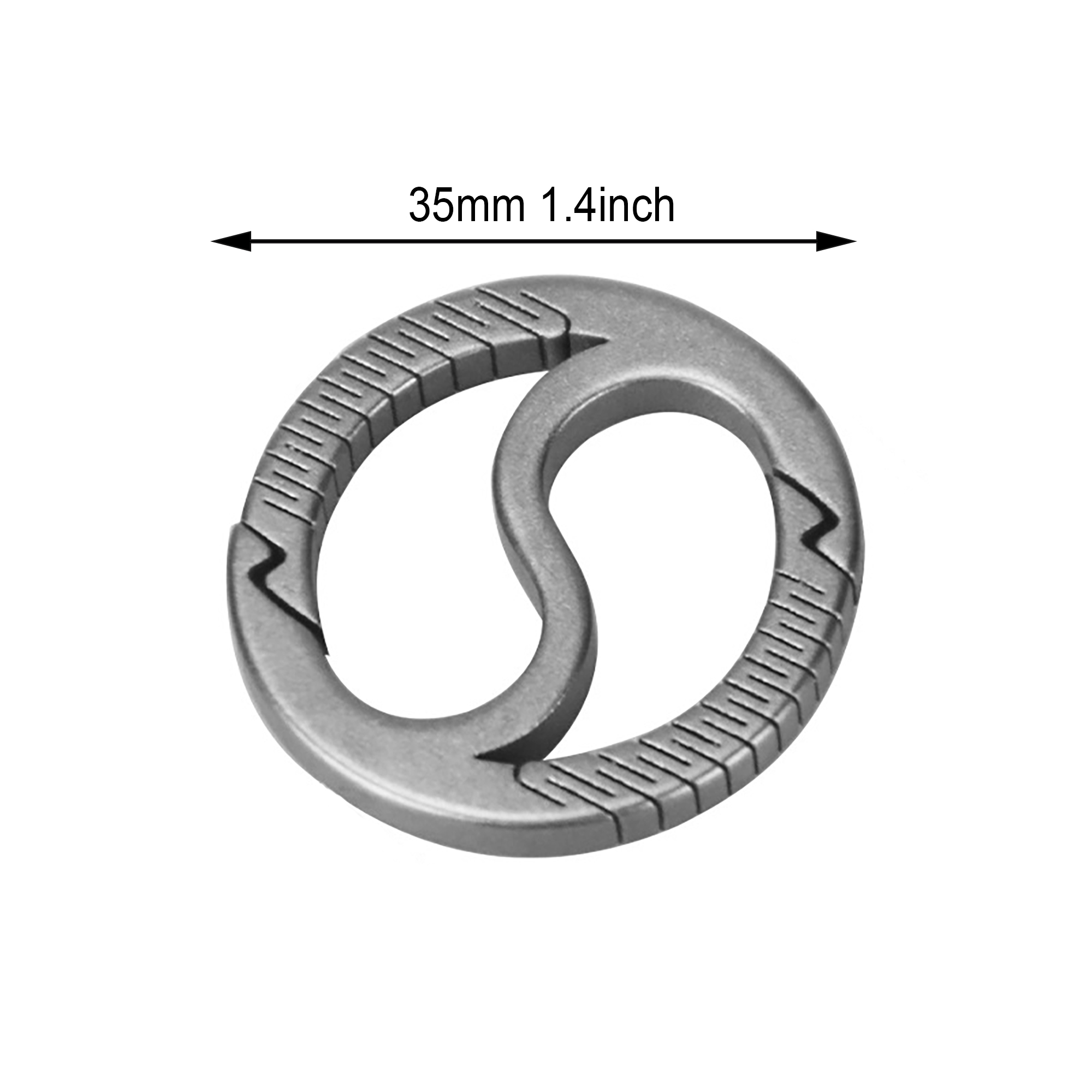 Unique Simple Solid Titanium S - огляд і ціна Chain Lock Combination