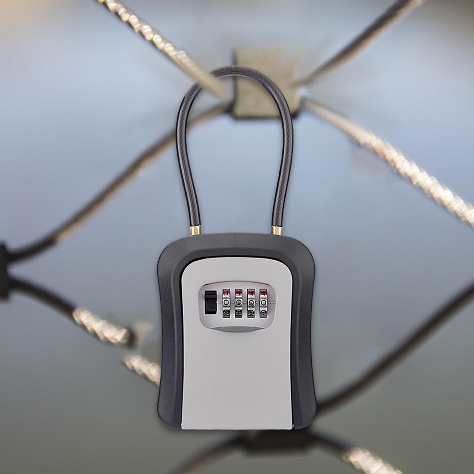 Key Lock Box Key Security Box  - огляд і ціна Chain Lock Combination