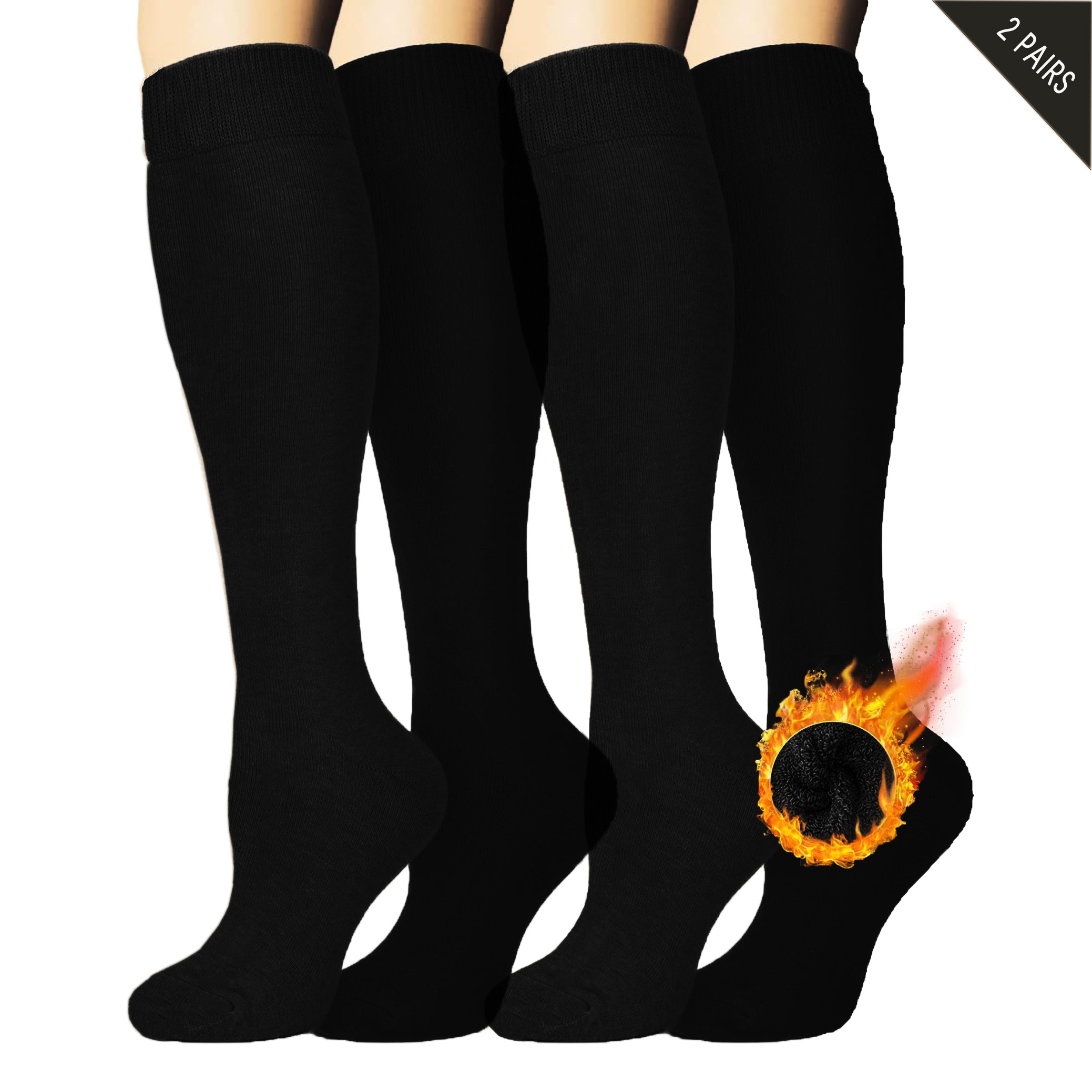 2 Pairs Fleece Warm Knee High  - огляд і ціна Cycling To Work