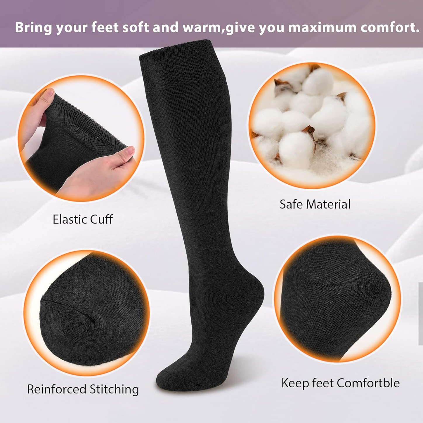 2 Pairs Fleece Warm Knee High  - огляд і ціна Cycling To Work